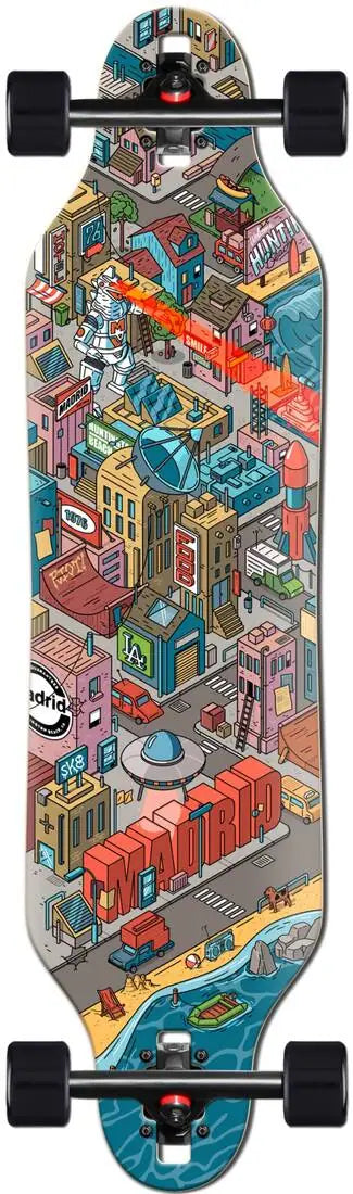 Madrid Weezer Drop-Thru 36" longboard | RideHub