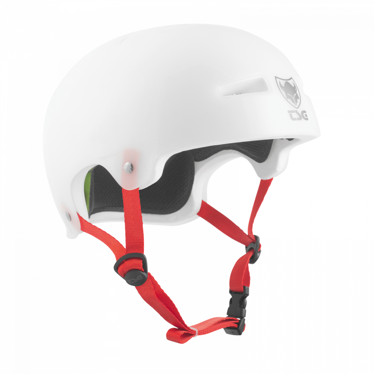 TSG Evolution Special Makeup Clear White Helmet – Stylish Protection for Urban Athletes | Ride Hub