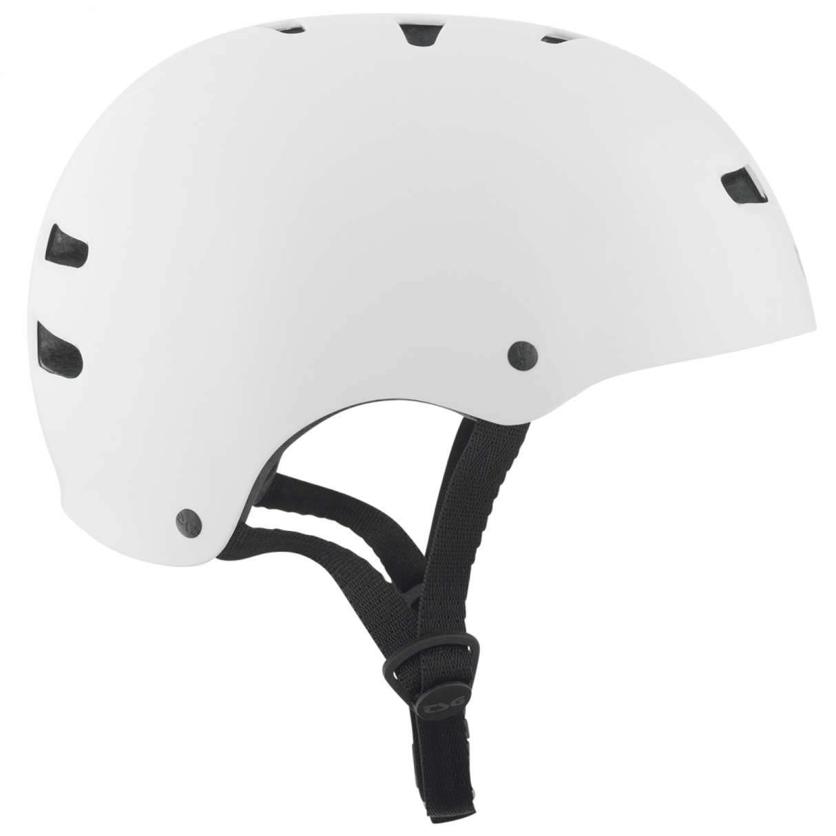 TSG Skate/BMX Injected White Helmet – Stylish Protection in a Classic Design | Ride Hub