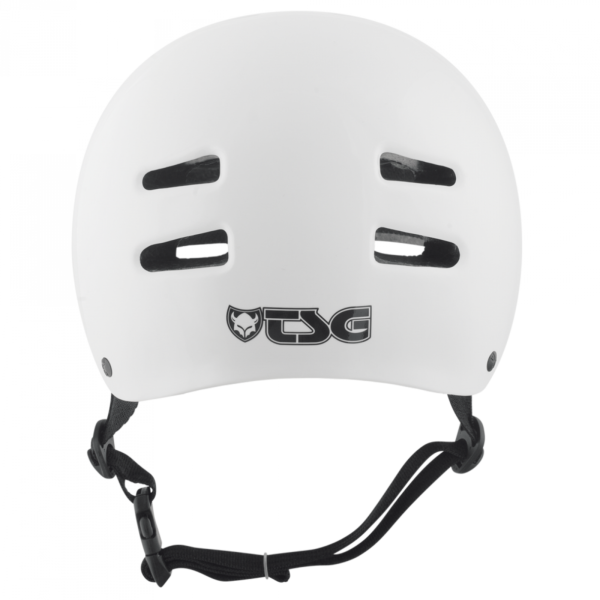 TSG Skate/BMX Injected White Helmet – Stylish Protection in a Classic Design | Ride Hub