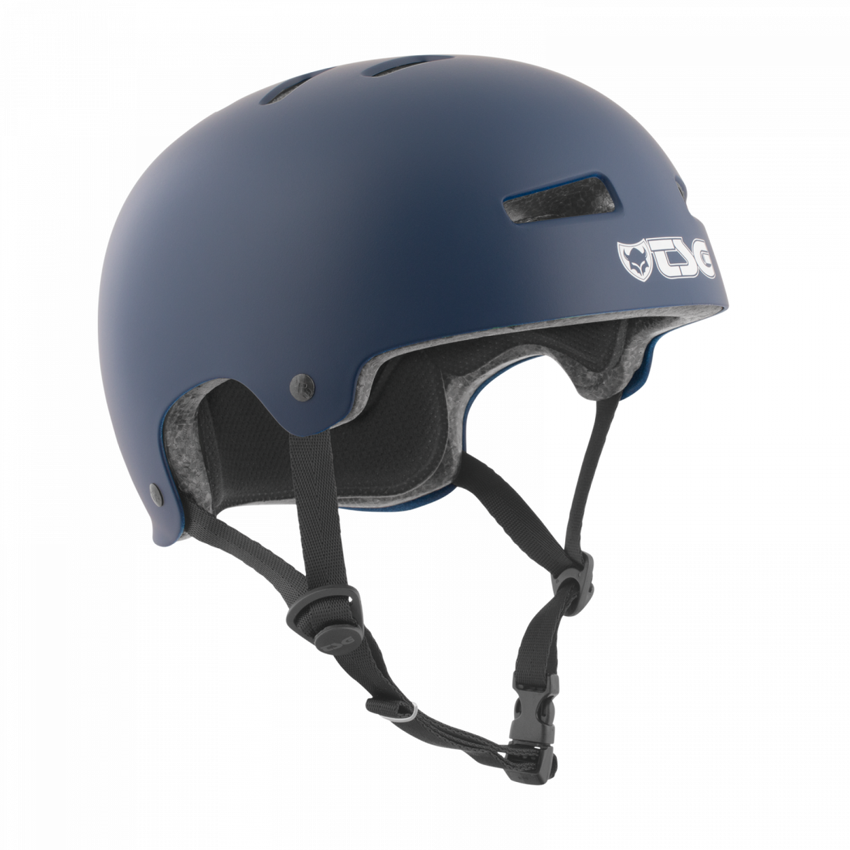 TSG Evolution Solid Color Satin Blue Helmet – Elegance and Reliability in One | Ride Hub