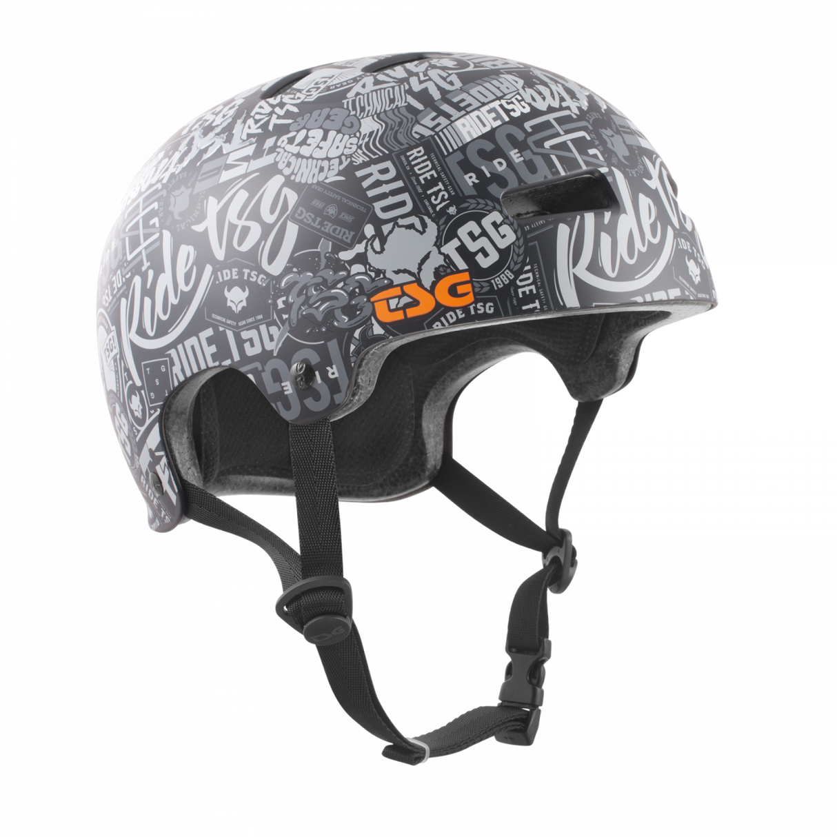 TSG Evolution Graphic Design Stickerbomb Helmet – Stylish Protection for Urban Athletes | Ride Hub
