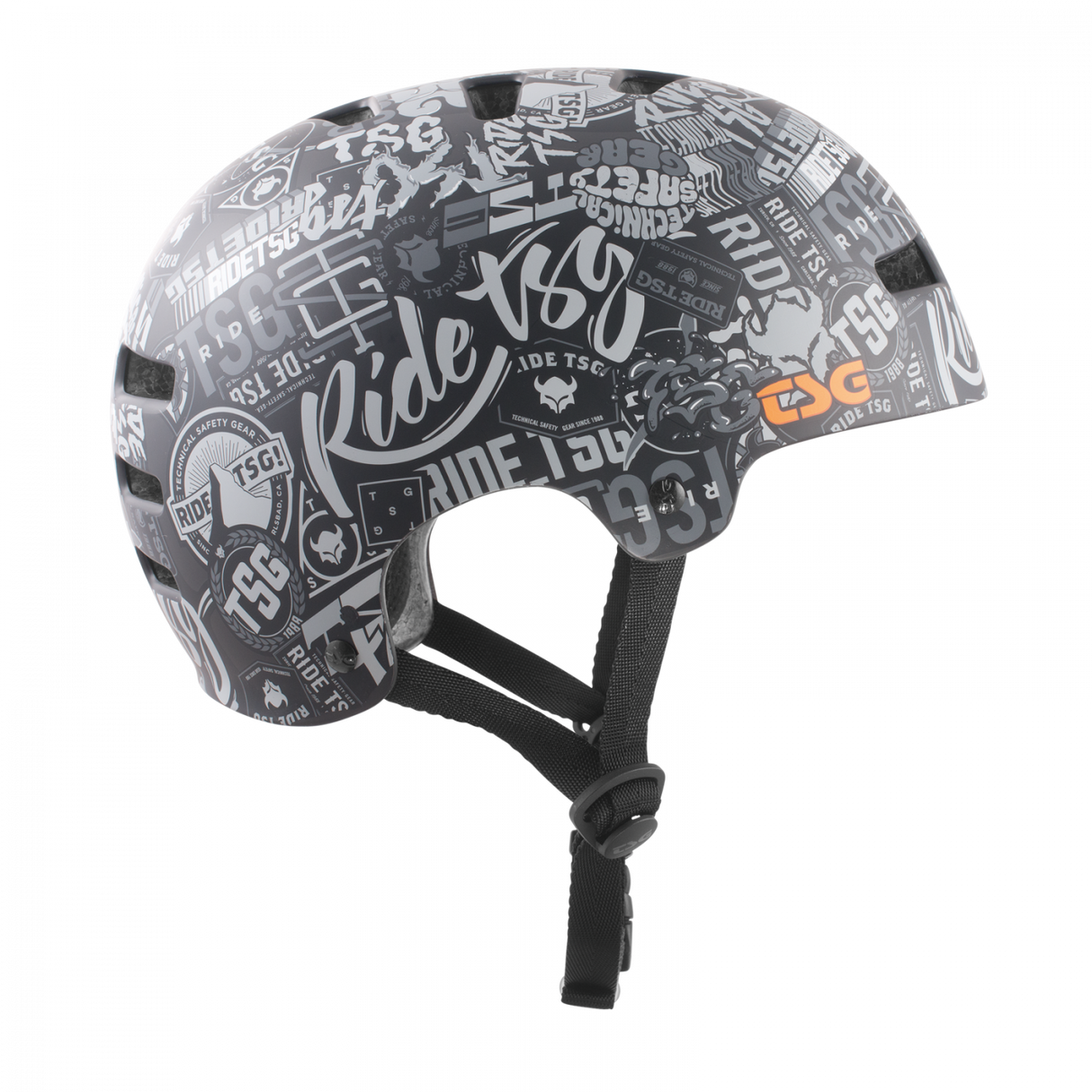 TSG Evolution Graphic Design Stickerbomb Helmet – Stylish Protection for Urban Athletes | Ride Hub