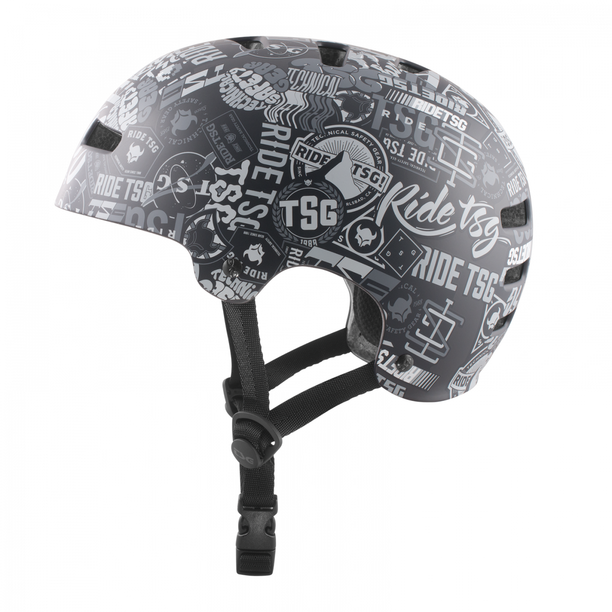 TSG Evolution Graphic Design Stickerbomb Helmet – Stylish Protection for Urban Athletes | Ride Hub
