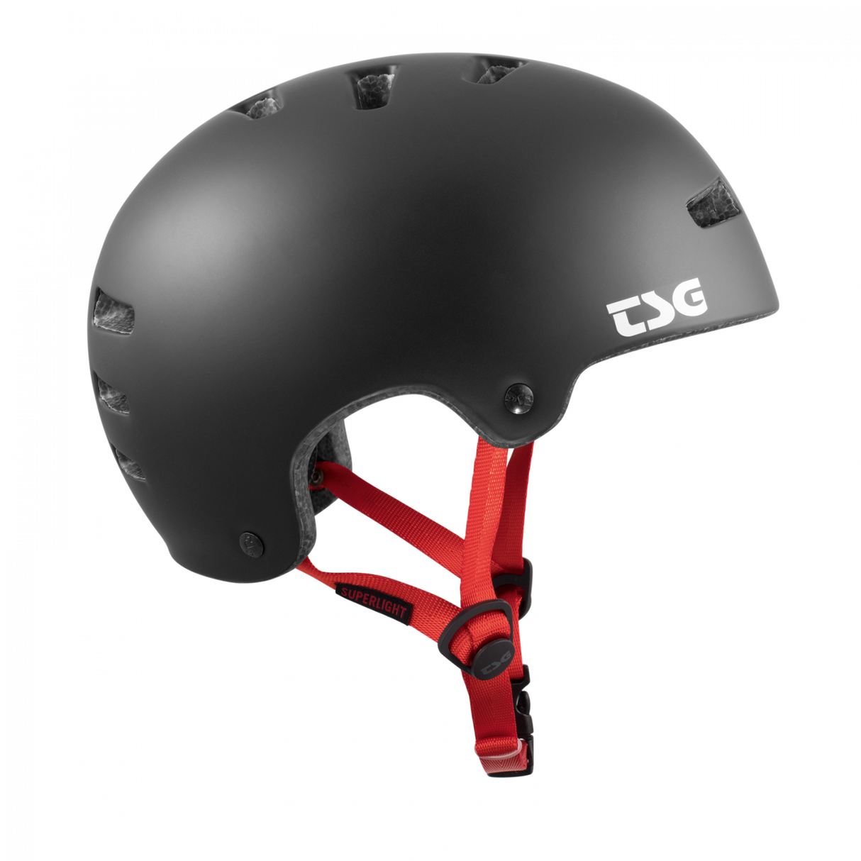 TSG Superlight Satin Black Helmet – An Ultralight and Stylish Choice | Ride Hub