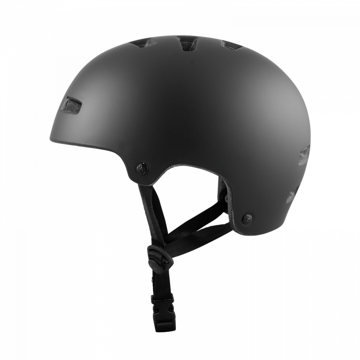 TSG Ivy Solid Color Satin Black Helmet – Lightweight and stylish for active women | Ride Hub