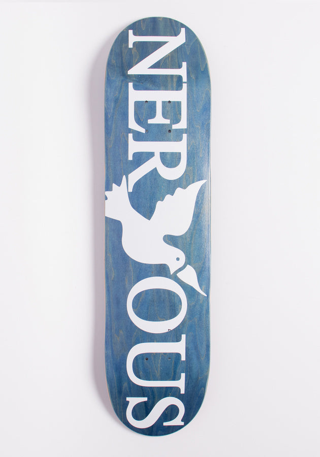 Nervous Classic Blue 7.625” Skateboard Deck | RideHub