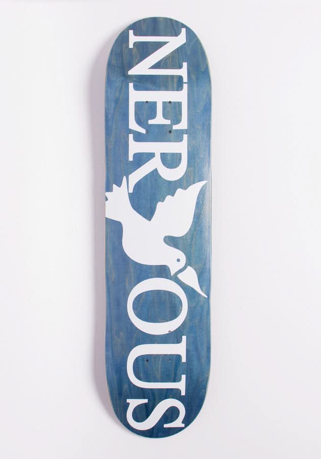 Nervous Classic Blue 7.625” Skateboard Deck | RideHub