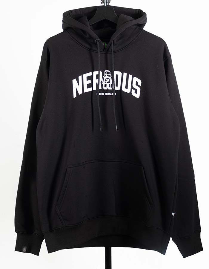 Nervous & Tabasko Classic Black Hoodie | RideHub