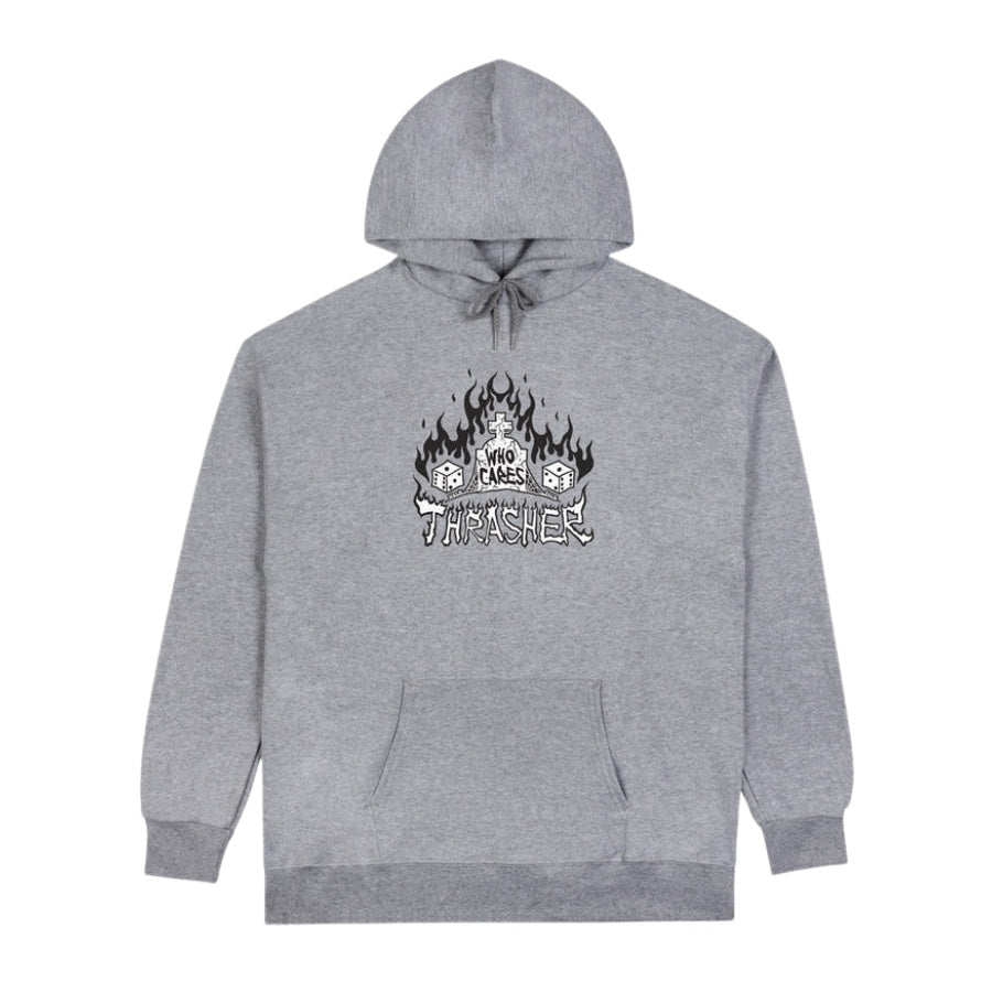 Thrasher Who Cares by Neckface Hoody | RideHub