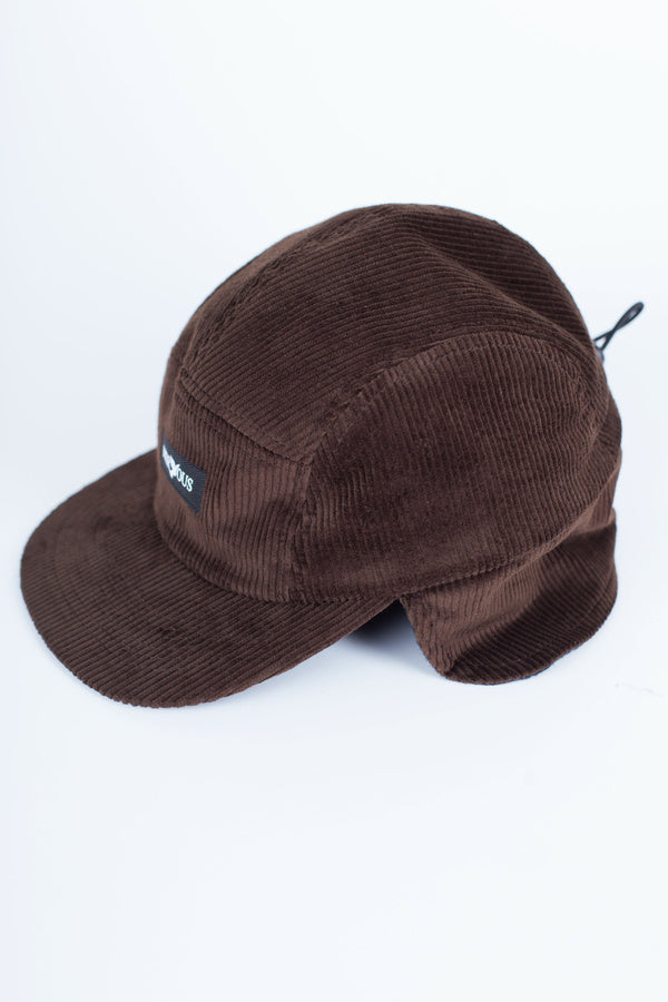 Nervous 5-Panel Care Cord Classic Brown Cap | RideHub