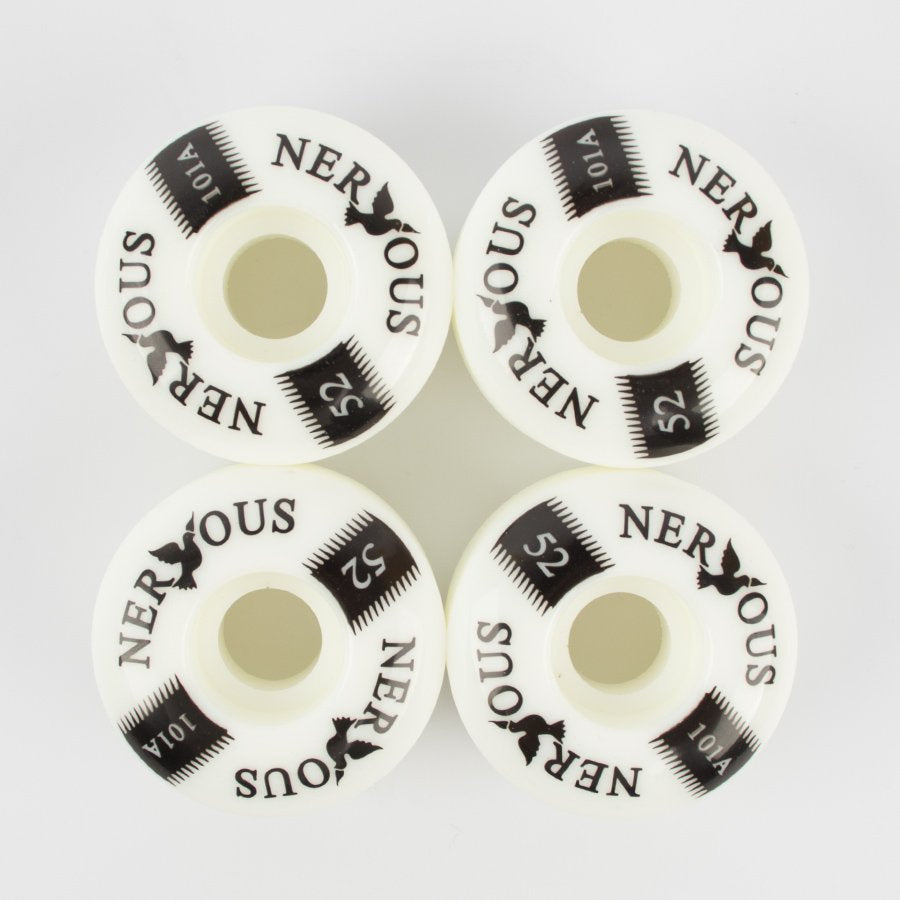 Nervous Classic Skateboard Wheels 52mm / 101A | RideHub