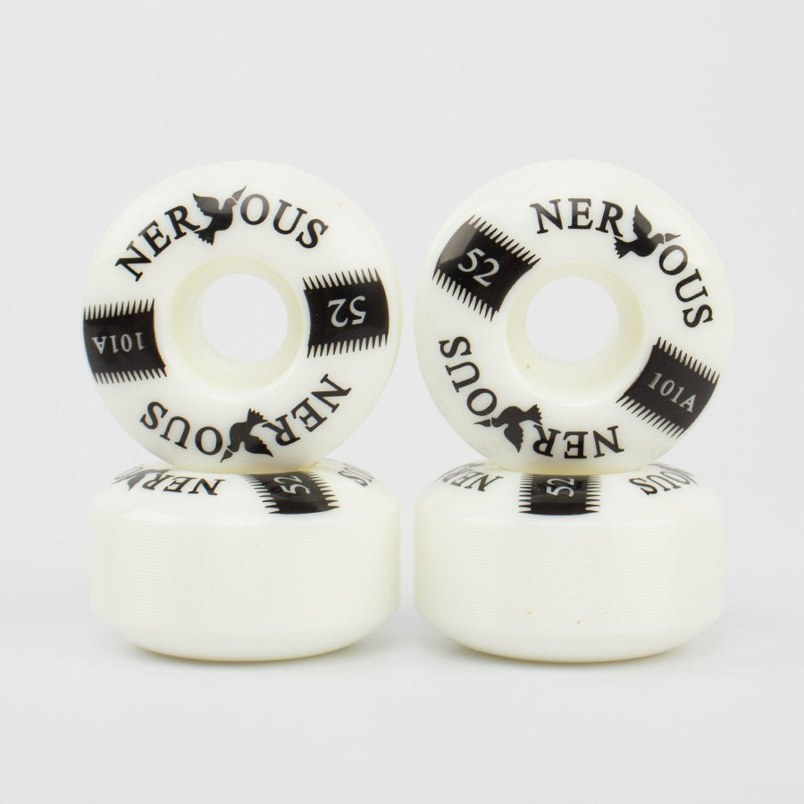 Nervous Classic Skateboard Wheels 52mm / 101A | RideHub