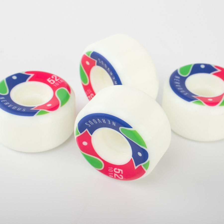Nervous Couple Skateboard Wheels 52mm / 101A | RideHub
