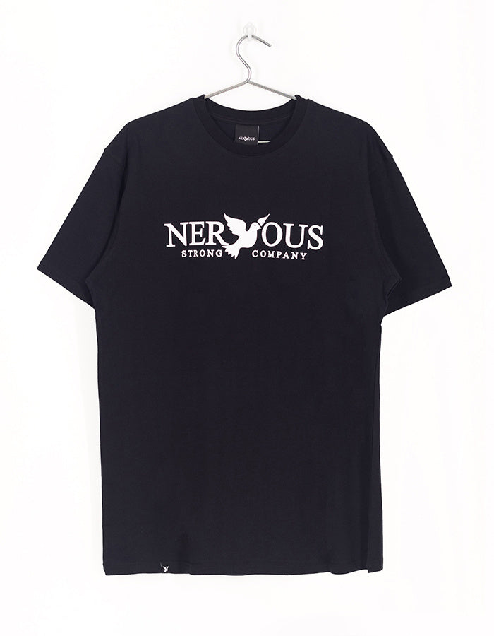 Nervous Classic T-Shirt Blk/Wht | RideHub