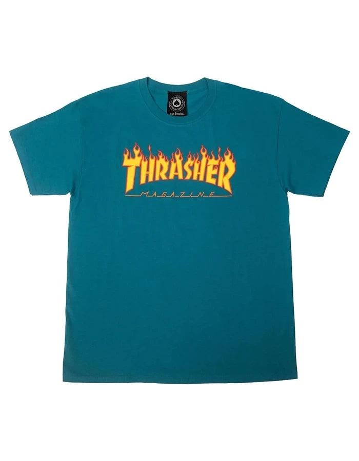 Thrasher Flame Logo T-Shirt | RideHub