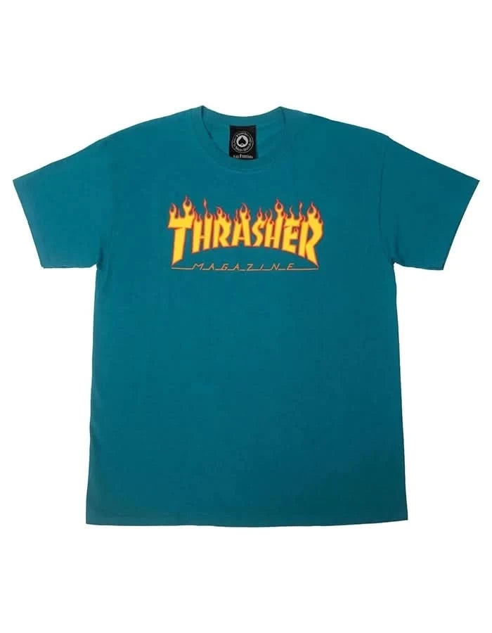 Thrasher Flame Logo T-Shirt | RideHub