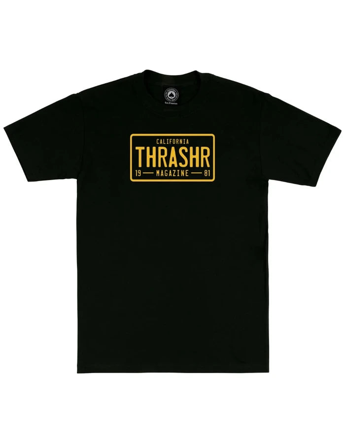 Thrasher License Plate T-shirt | RideHub