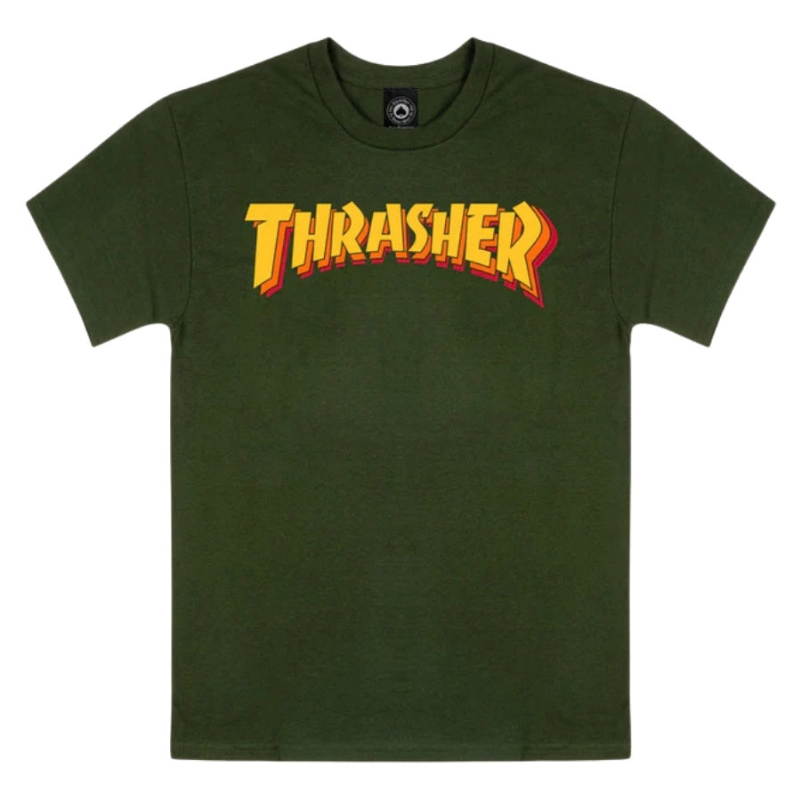 Thrasher Stacked T-Shirt | RideHub