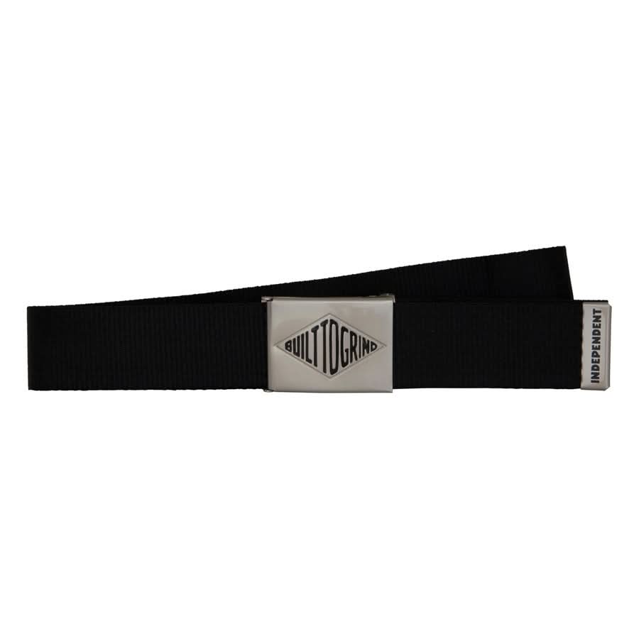 Independent Summit Logo Black webbing strap | RideHub