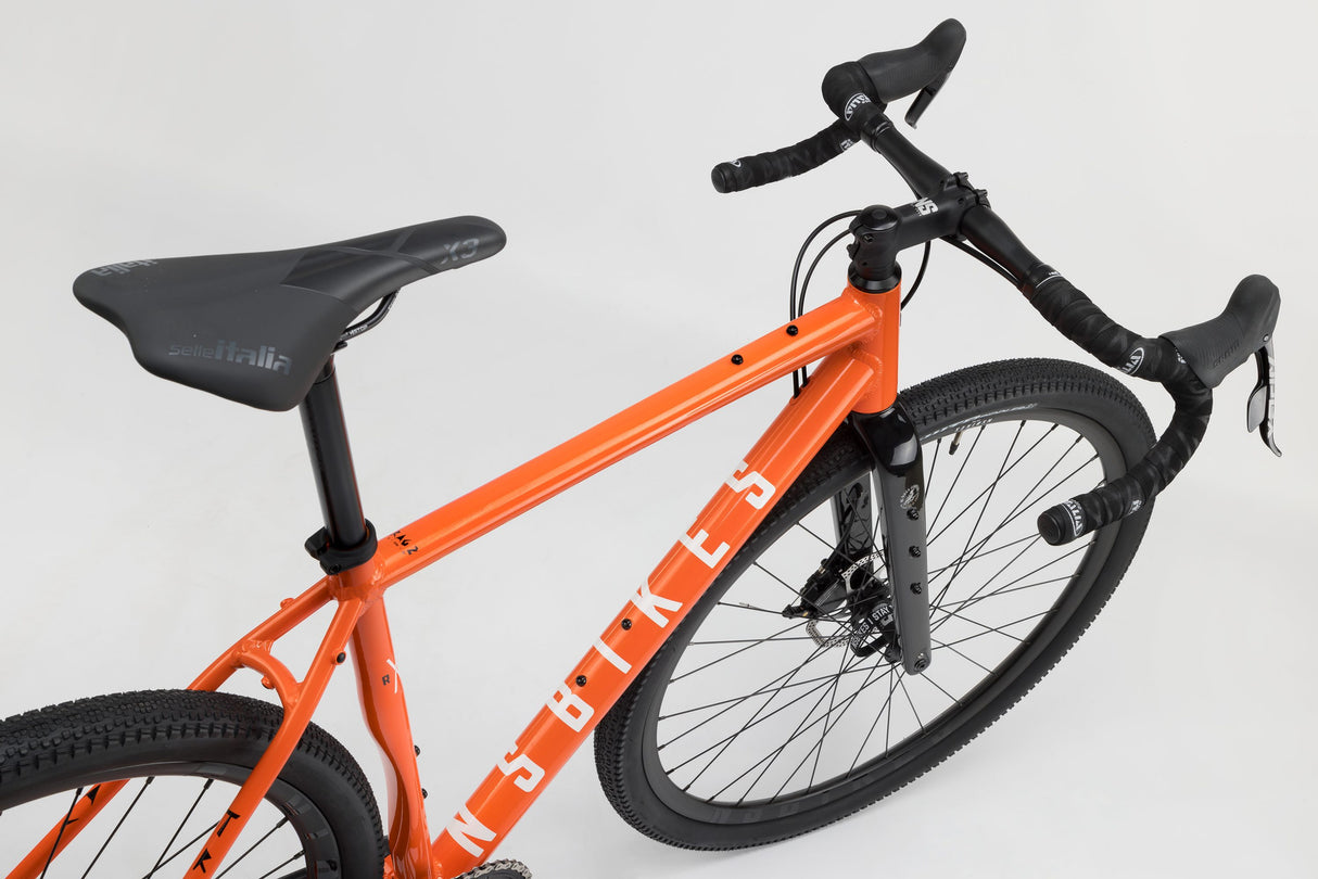 NS Bikes RAG+ 2 28" Gravel Bike Orange | RideHub