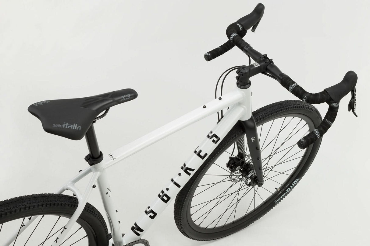 NS Bikes Rag+ 3 700C White Gravel Bike | RideHub