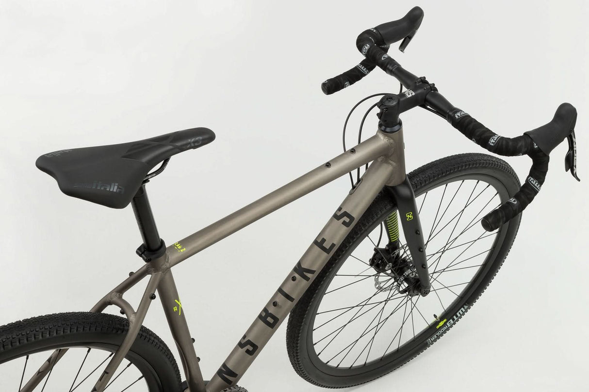 NS Bikes Rag+ 3 700C Gray Gravel Bike | RideHub