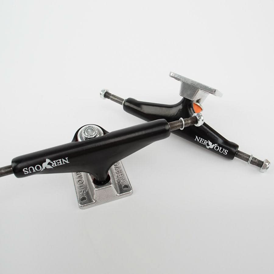 Nervous Black/Silver Trucks | RideHub