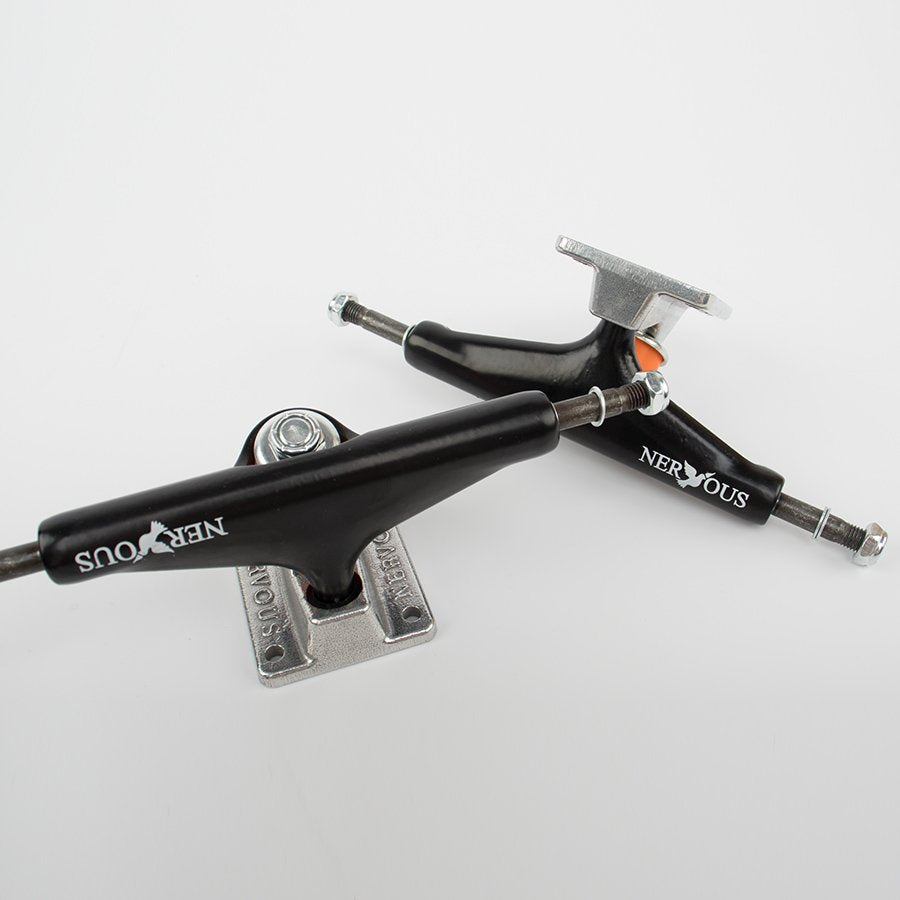 Nervous Black/Silver Trucks | RideHub