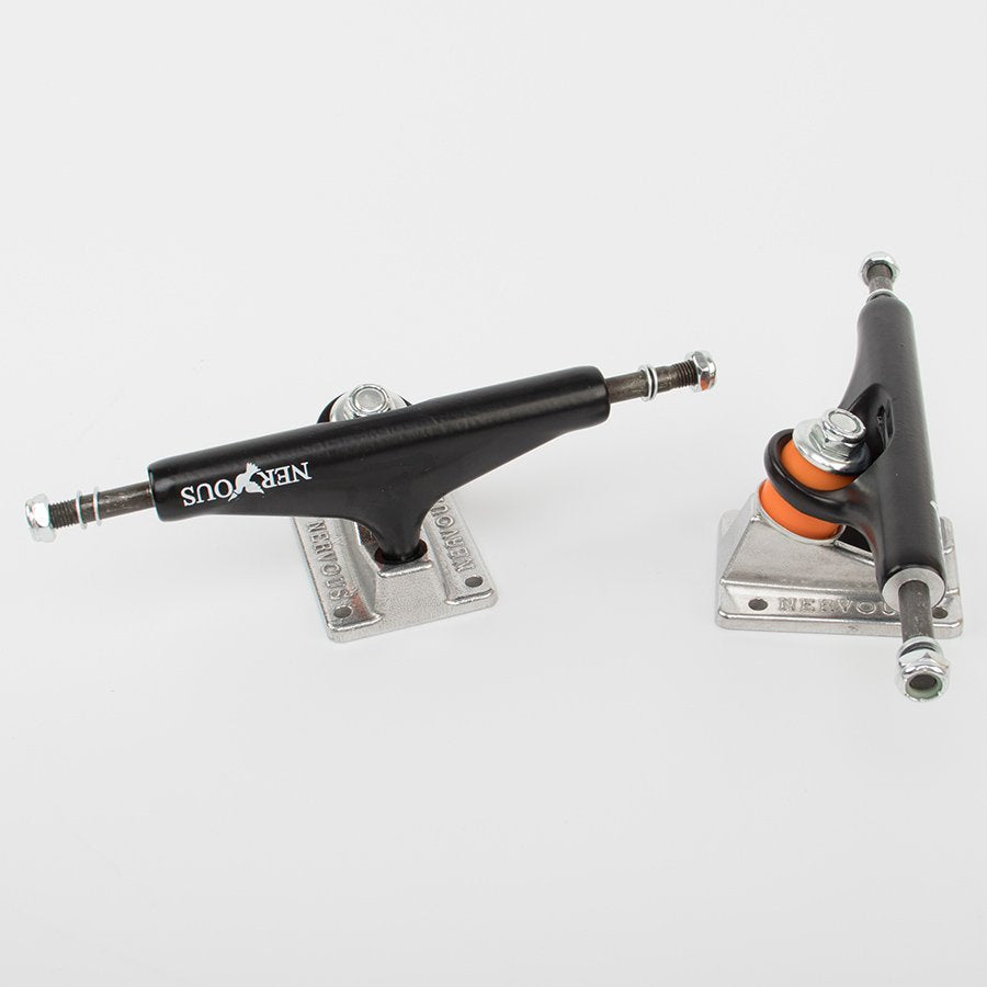 Nervous Black/Silver Trucks | RideHub