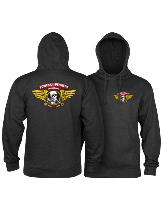 Powell Peralta Hood Winged Ripper Mid Weight Sweatshirt | RideHub