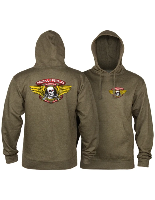 Powell Peralta Hood Winged Ripper Mid Weight Sweatshirt | RideHub