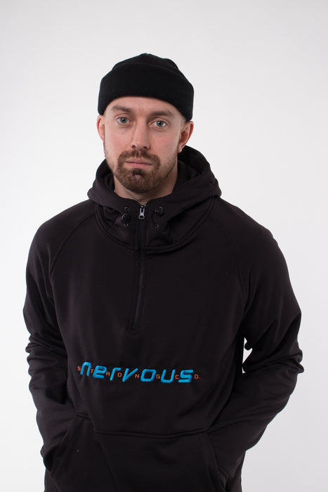 Nervous SL Tech Black Hoodie | RideHub