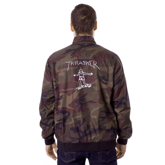 Thrasher Gonz Reversible Jacket Black/Camo | RideHub