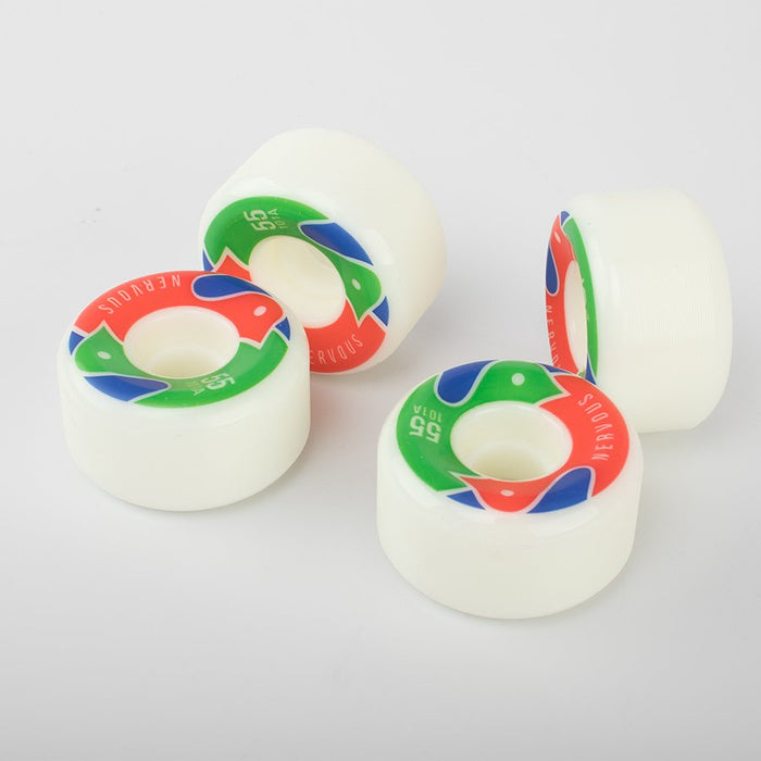 Nervous Couple Skateboard Wheels 55mm / 101A | RideHub