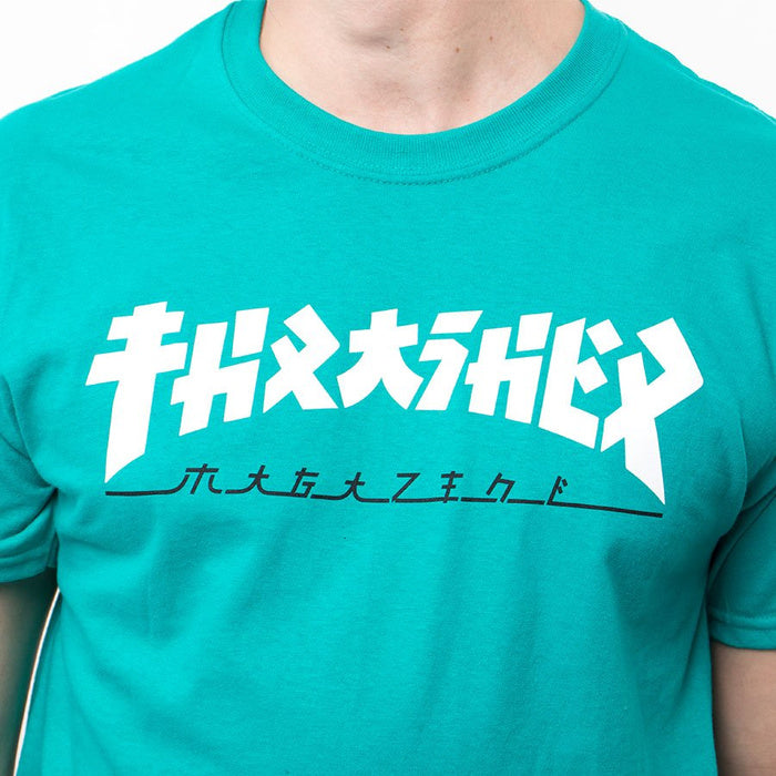 Thrasher Godzilla Jade T-Shirt | RideHub