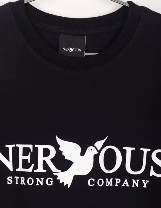 Nervous Classic T-Shirt Blk/Wht | RideHub