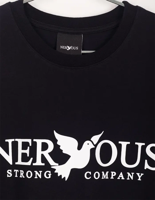 Nervous Classic T-Shirt Blk/Wht | RideHub