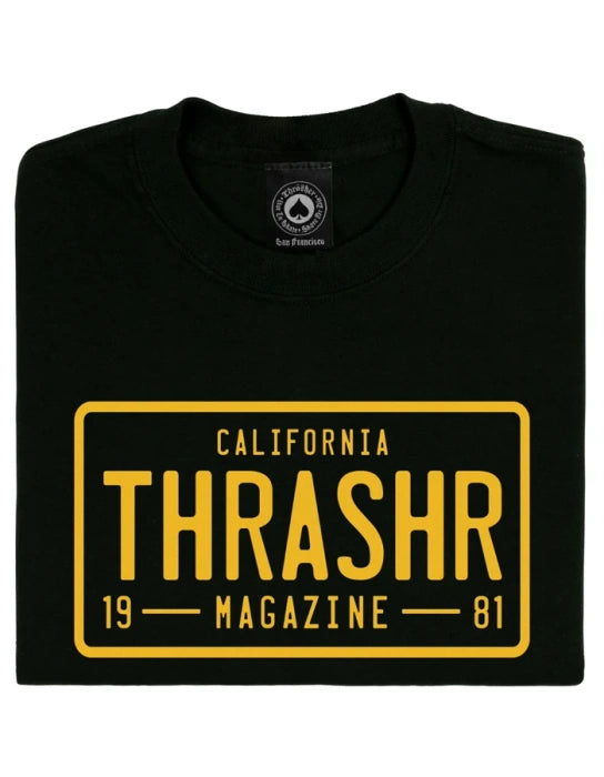Thrasher License Plate T-shirt | RideHub