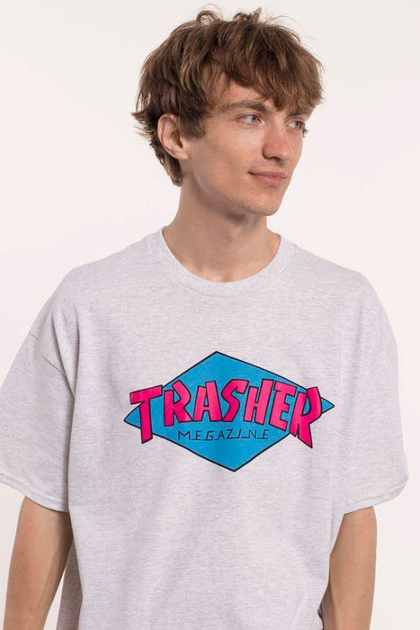 Thrasher Trasher Ash T-shirt | RideHub
