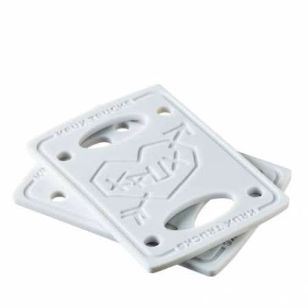 Krux Risers 1/4" White | RideHub