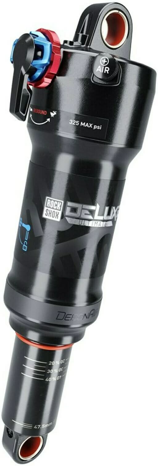RockShox Deluxe Ultimate RCT rear shock absorber 165x37.5 mm – DebonAir | RideHub