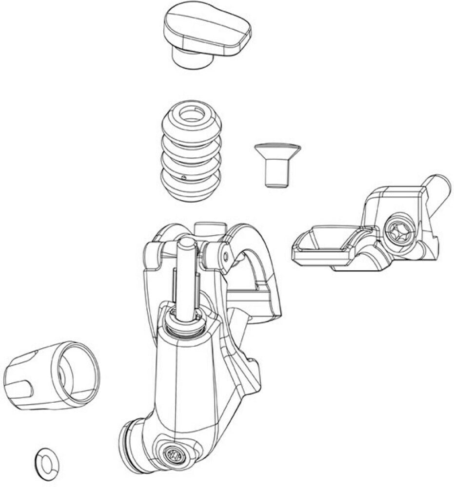 RockShox XLoc Full Sprint Hydraulic Hose Kit – 2000mm | RideHub