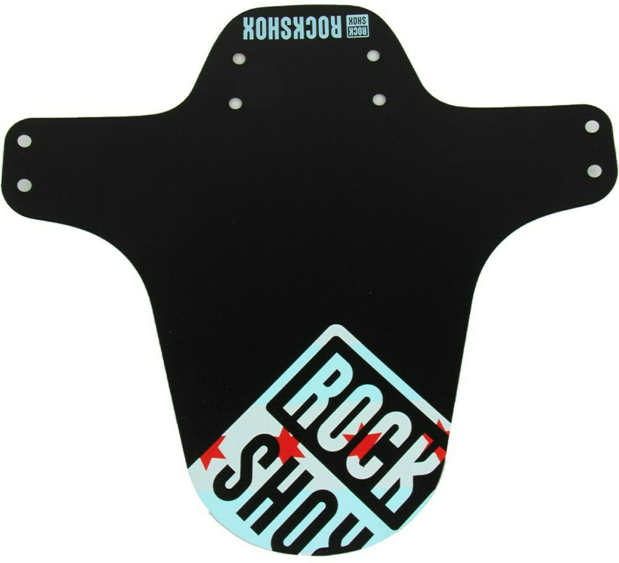 RockShox MTB Black mudguard with Stealth Print | RideHub