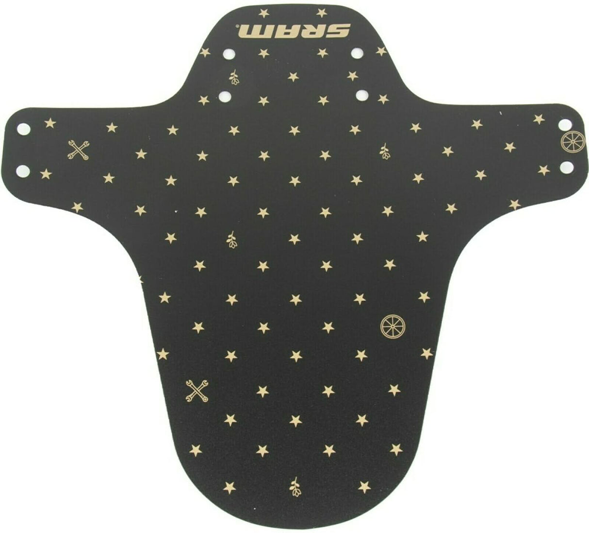 RockShox MTB Black mudguard with Stealth Print | RideHub