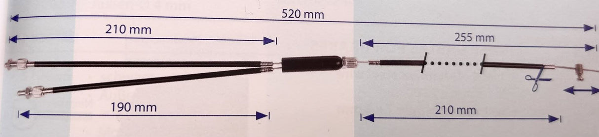 KHE Brake Cable for KHE BMX Outer Rotor | RideHub