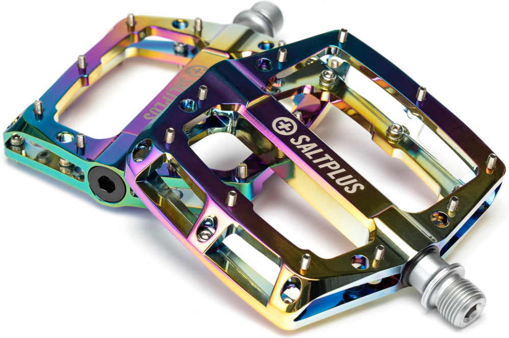 SaltPlus HQ CNC 9/16" BMX Pedals | Ride Hub