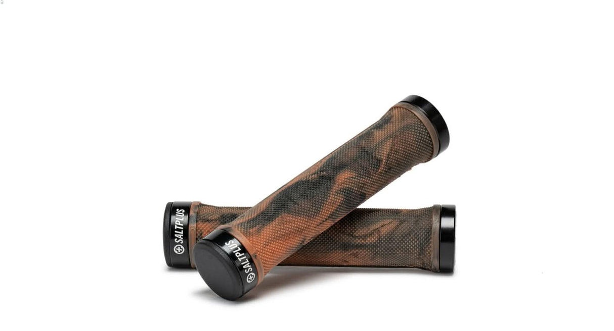 Saltplus Lock-On Grips 136.5mm with Nylon Barends | RideHub