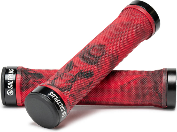 Saltplus Lock-On Grips 136.5mm with Nylon Barends | RideHub