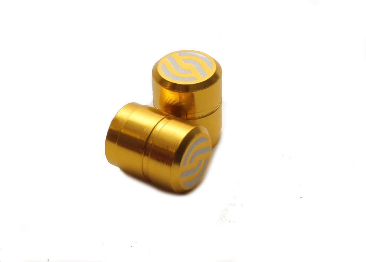 Schrader Salt CNC Valve Caps | CNC Aluminum | Ride Hub